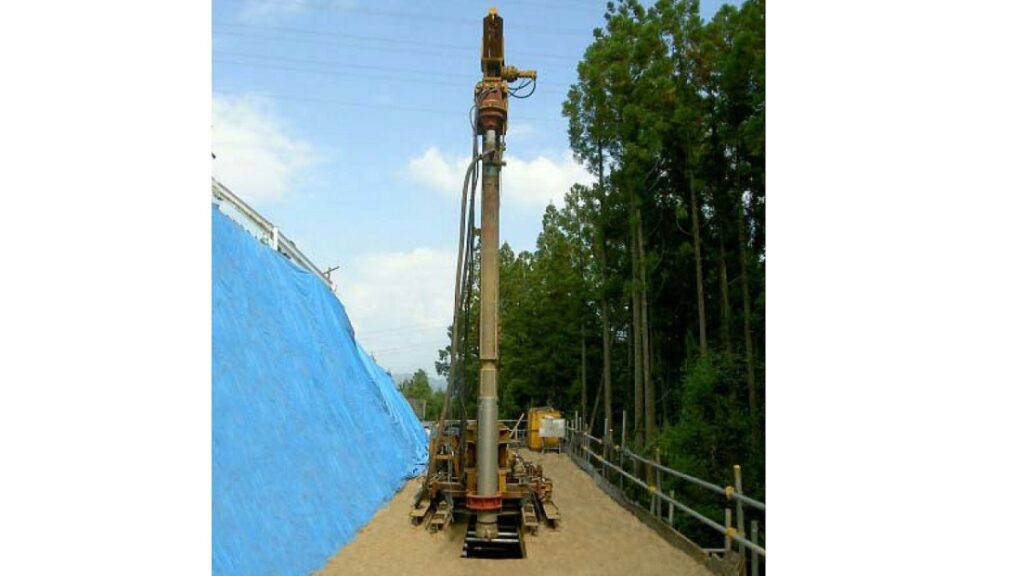 ⑤ニシスイボーリングマシン（縦型機）